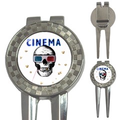 Cinema Skull 3-in-1 Golf Divots