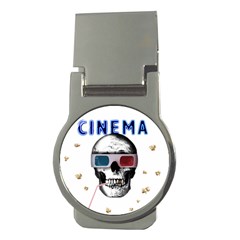 Cinema Skull Money Clips (Round) 