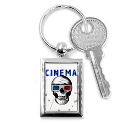 Cinema Skull Key Chains (Rectangle) 