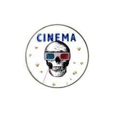 Cinema Skull Hat Clip Ball Marker