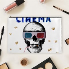 Cinema Skull Cosmetic Bag (Large) 