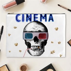 Cinema Skull Cosmetic Bag (XL)