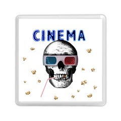 Cinema Skull Memory Card Reader (Square) 