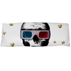 Cinema Skull Body Pillow Case (dakimakura) by Valentinaart