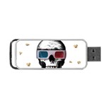 Cinema Skull Portable USB Flash (Two Sides) Back