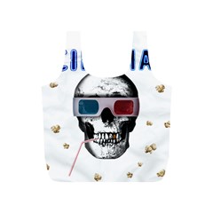 Cinema Skull Full Print Recycle Bags (S) 