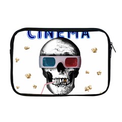 Cinema Skull Apple MacBook Pro 17  Zipper Case