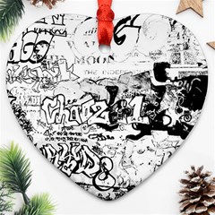 Graffiti Ornament (heart) by Valentinaart