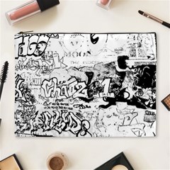 Graffiti Cosmetic Bag (xl) by Valentinaart