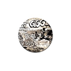 Graffiti Golf Ball Marker (4 Pack) by Valentinaart