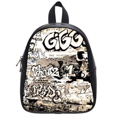 Graffiti School Bag (small) by Valentinaart