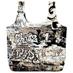 Graffiti Full Print Recycle Bags (L)  Front