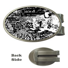 Graffiti Money Clips (oval)  by Valentinaart