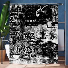 Graffiti Shower Curtain 60  X 72  (medium)  by Valentinaart