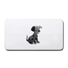 Dalmatian Inspired Silhouette Medium Bar Mats