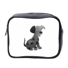 Dalmatian Inspired Silhouette Mini Toiletries Bag 2-side by InspiredShadows