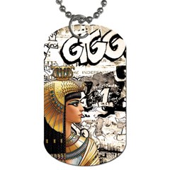 Cleopatra Dog Tag (one Side) by Valentinaart