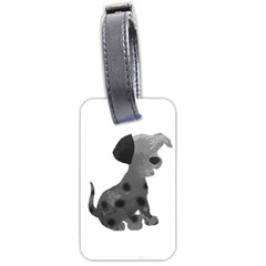 Dalmatian Inspired Silhouette Luggage Tags (two Sides) by InspiredShadows