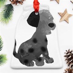 Dalmatian Inspired Silhouette Bell Ornament (two Sides) by InspiredShadows