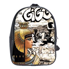 Cleopatra School Bag (xl) by Valentinaart