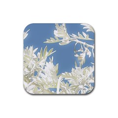 Nature Pattern Rubber Coaster (square)  by dflcprintsclothing