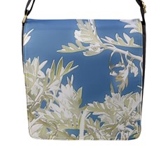 Nature Pattern Flap Messenger Bag (l) 