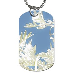 Nature Pattern Dog Tag (one Side)