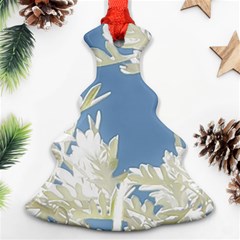 Nature Pattern Christmas Tree Ornament (two Sides)