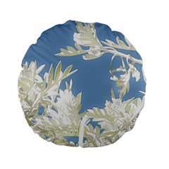 Nature Pattern Standard 15  Premium Flano Round Cushions