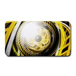 Incredible Eye of a Yellow Construction Robot Medium Bar Mats 16 x8.5  Bar Mat