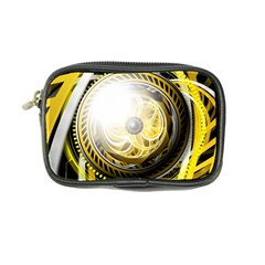 Incredible Eye Of A Yellow Construction Robot Coin Purse by jayaprime