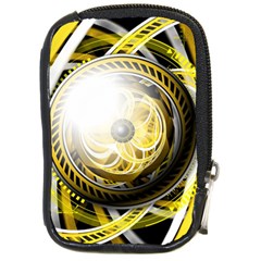 Incredible Eye Of A Yellow Construction Robot Compact Camera Cases by jayaprime