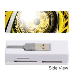 Incredible Eye Of A Yellow Construction Robot Memory Card Reader (stick)  by jayaprime