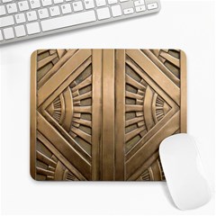 Art Deco Gold Door Large Mousepads by NouveauDesign