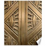 Art deco gold door Canvas 8  x 10  8.15 x9.66  Canvas - 1