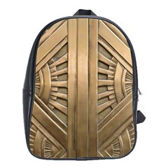 Art Deco Gold Door School Bag (large) by NouveauDesign