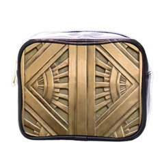 Art Deco Gold Door Mini Toiletries Bags by NouveauDesign