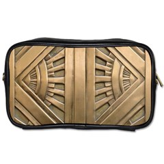 Art Deco Gold Door Toiletries Bags 2-side by NouveauDesign