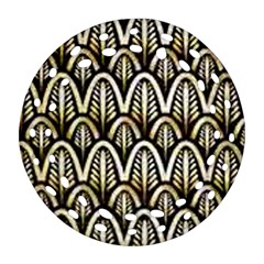 Art Deco Round Filigree Ornament (two Sides) by NouveauDesign