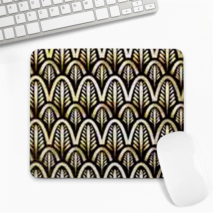 art deco Large Mousepads