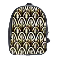 Art Deco School Bag (xl) by NouveauDesign