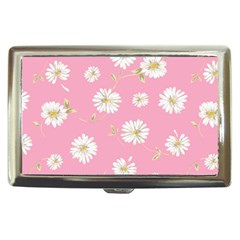 Pink Flowers Cigarette Money Cases by NouveauDesign