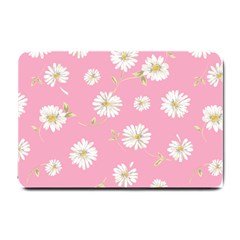 Pink Flowers Small Doormat  by NouveauDesign