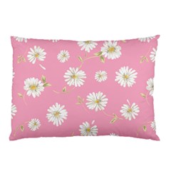 Pink Flowers Pillow Case by NouveauDesign