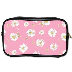 Pink Flowers Toiletries Bags 2-side by NouveauDesign