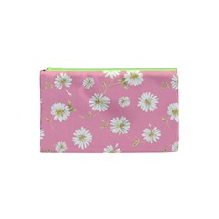 Pink Flowers Cosmetic Bag (xs) by NouveauDesign