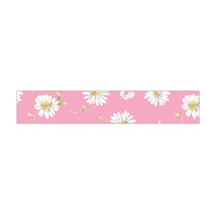 Pink Flowers Flano Scarf (mini) by NouveauDesign