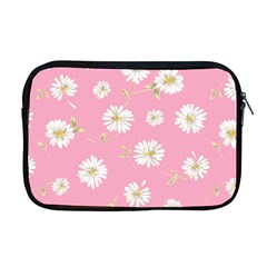 Pink Flowers Apple Macbook Pro 17  Zipper Case by NouveauDesign