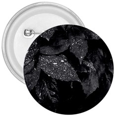 Black And White Leaves Photo 3  Buttons by dflcprintsclothing