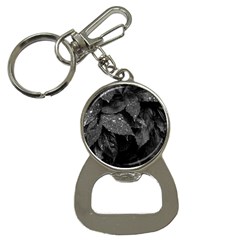 Black and White Leaves Photo Button Necklaces